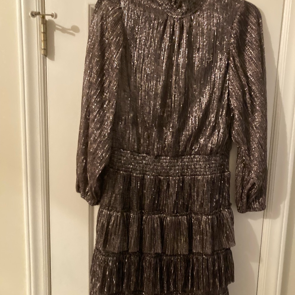 Shimmering Metallic Formal Dress